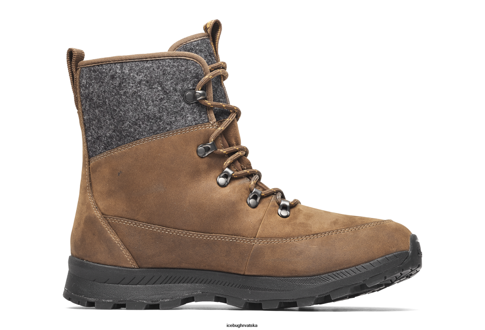 Icebug adak rewool michelin muškarci kava/siva obuća 6D8FZ81