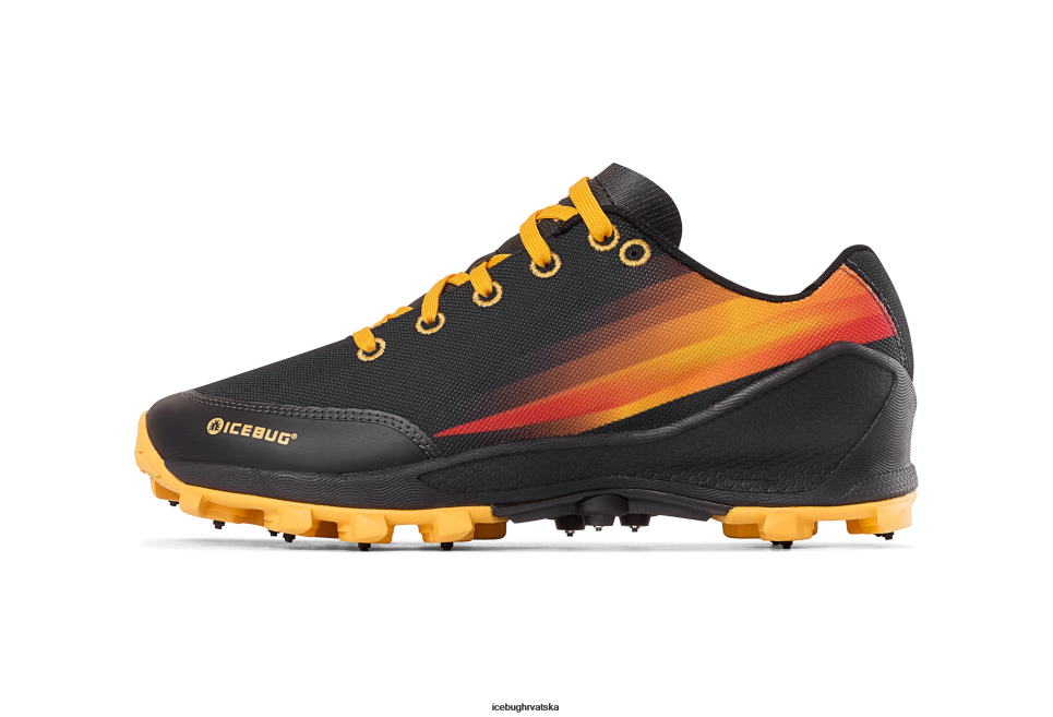 Icebug revnost5 olx muškarci crna/vatreno narančasta obuća 6D8FZ71